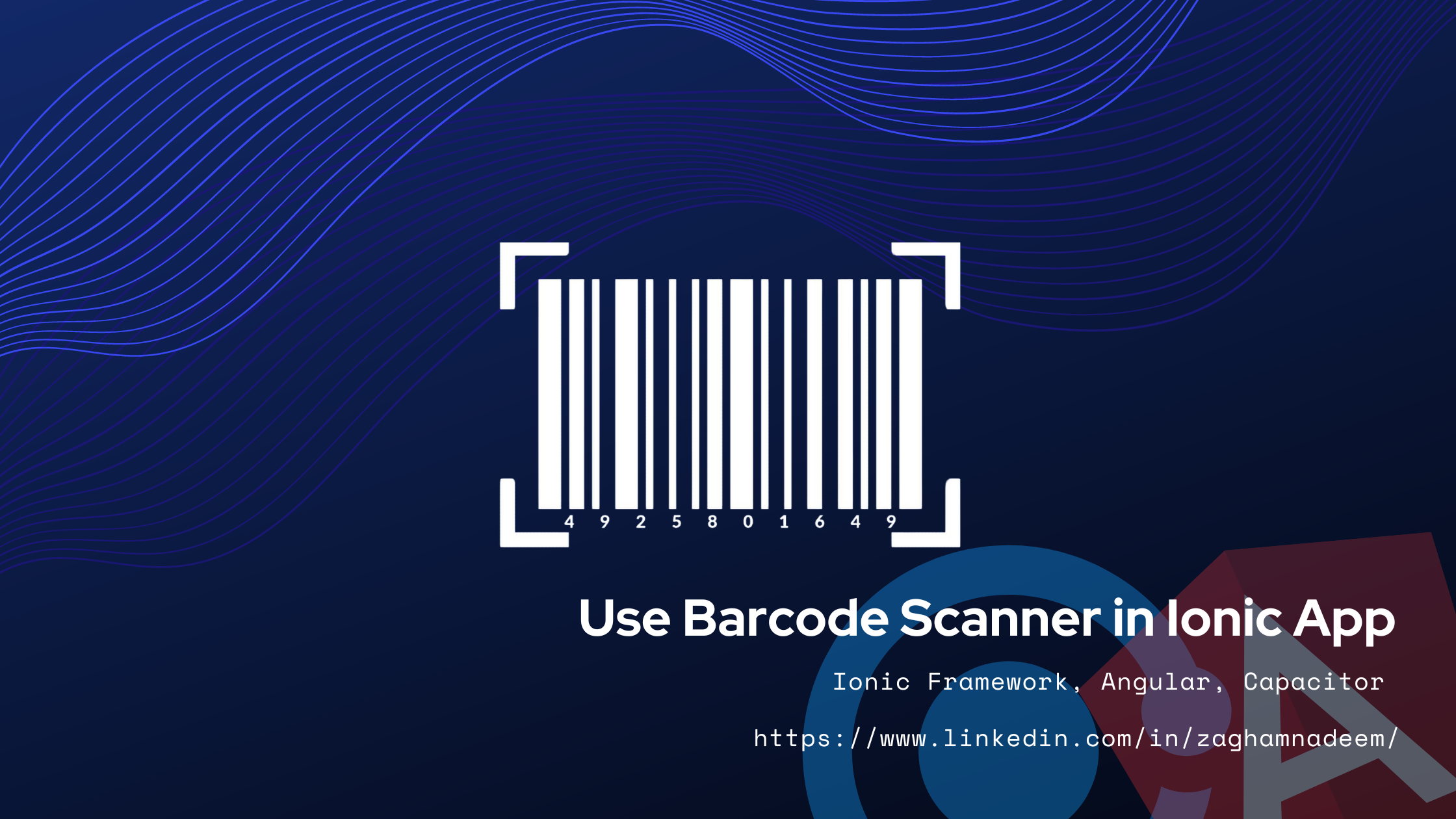 Barcode Scanner in Your Ionic App Using Capacitor