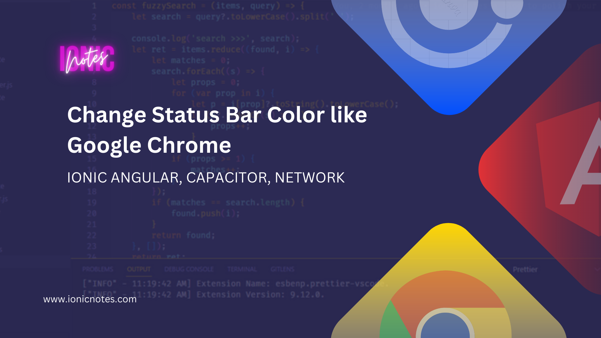 Change Status Bar Color like Google Chrome